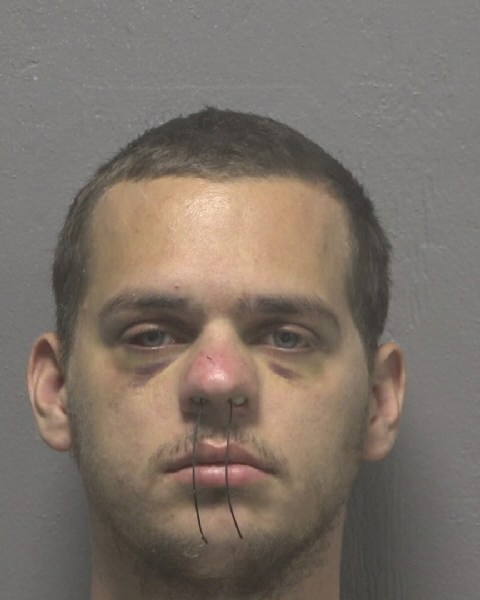 Booking photo of Joshua Hayes