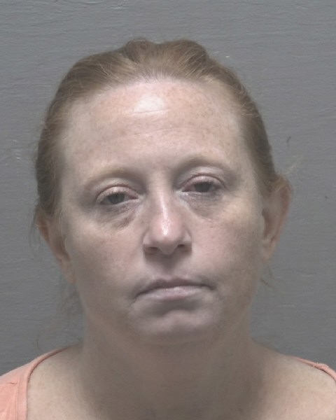 Booking photo of Melissa Huffman