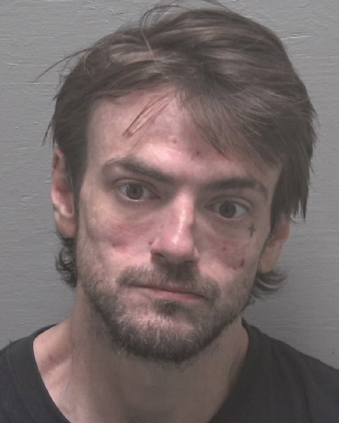 Booking photo of Daniel Brown