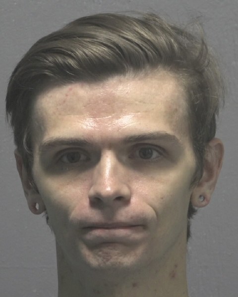 Booking photo of Collin Becker