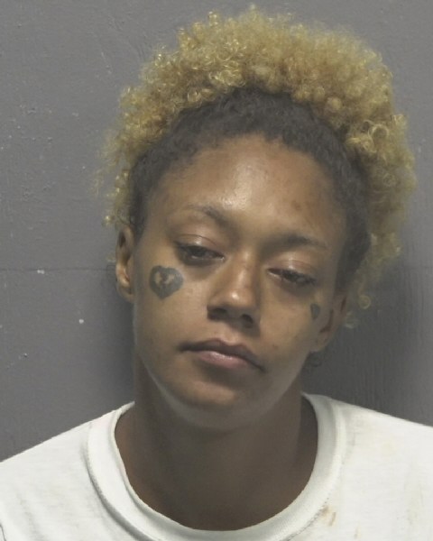 Booking photo of Jessica Thomas