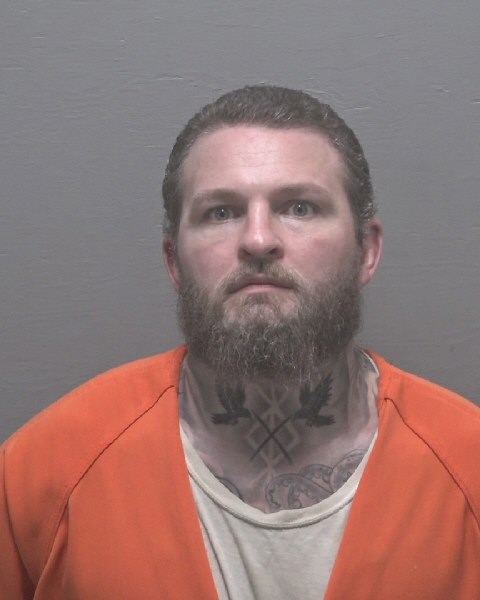 Booking photo of Dustin Powers