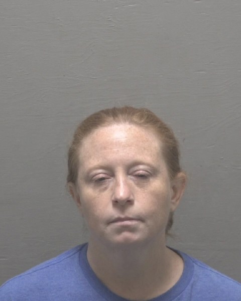 Booking photo of Melissa Huffman