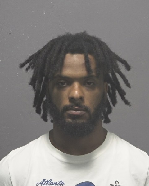 Booking photo of Aeron Hall