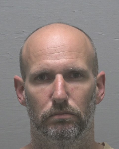 Booking photo of Michael Metcalf