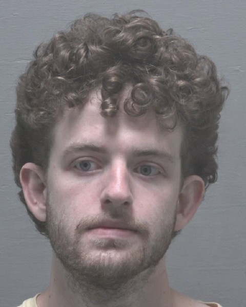 Booking photo of Grant Barker