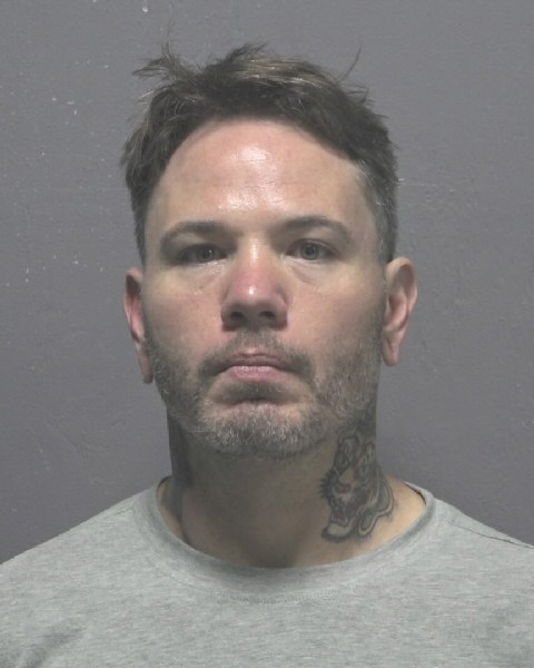 Booking photo of Jeffrey Jones