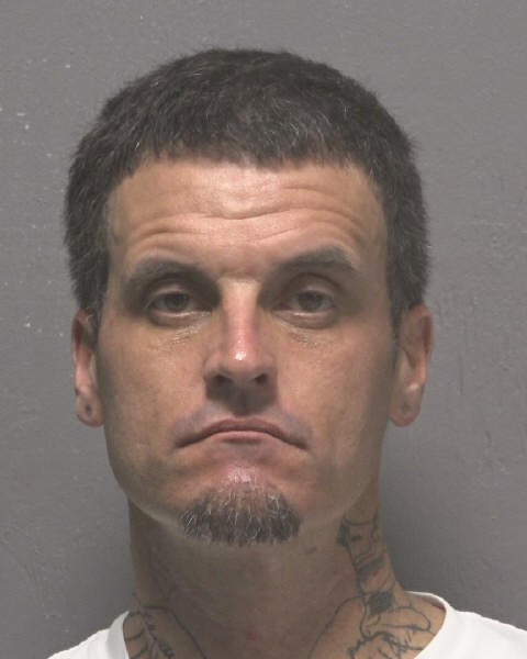 Booking photo of Eric Harrelson