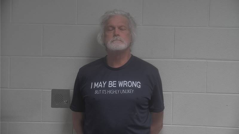 Booking photo of Mark Talley