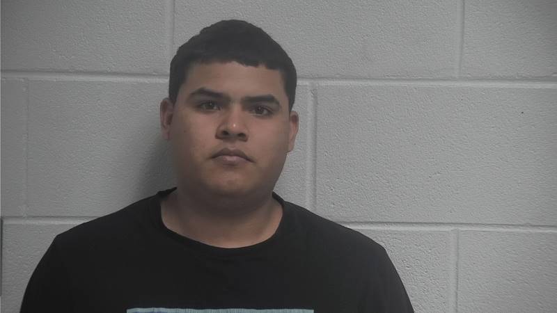 Booking photo of Robert Daniel Epieyu Nunez