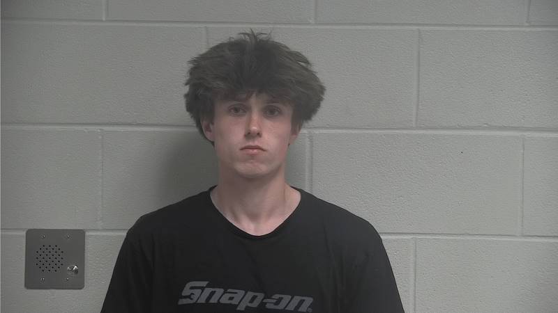 Booking photo of Tyler Schneble