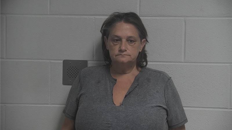 Booking photo of Courtney Moberly