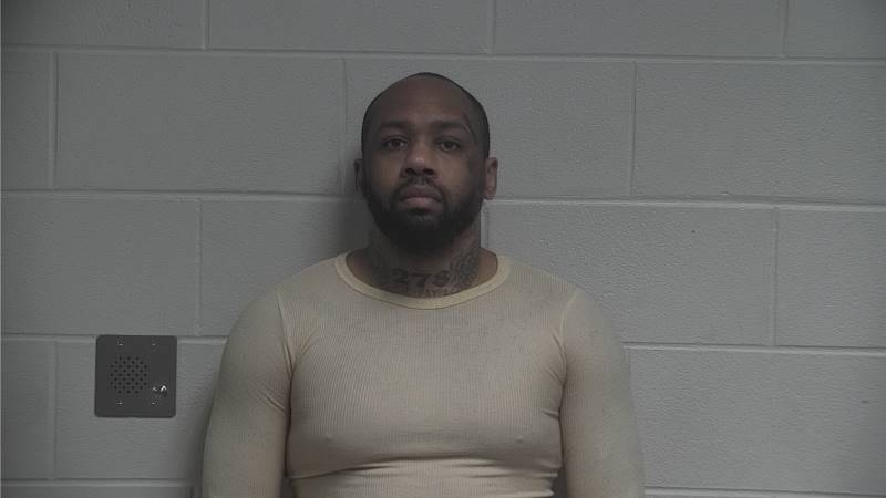 Booking photo of Anthony Trabue