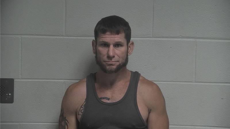 Booking photo of Matthew Franklin