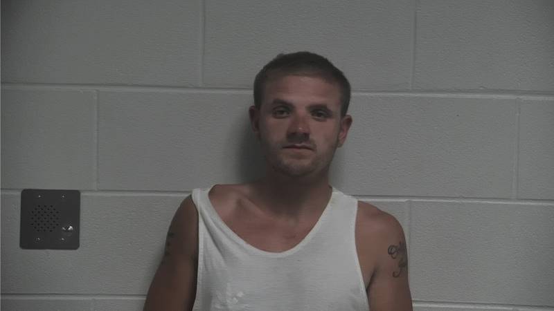 Booking photo of Brandon Tindle