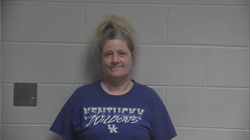 Booking photo of Caren Fraley