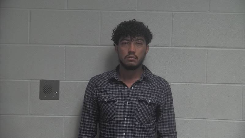 Booking photo of Hender Santos Rosales