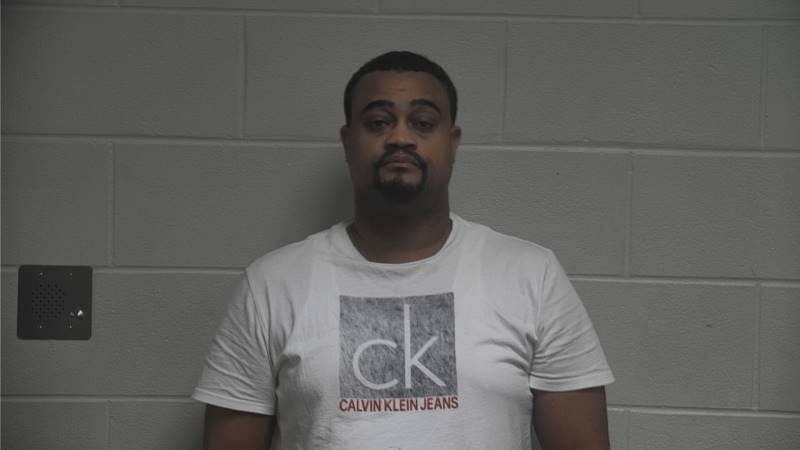 Booking photo of Victor Harrington