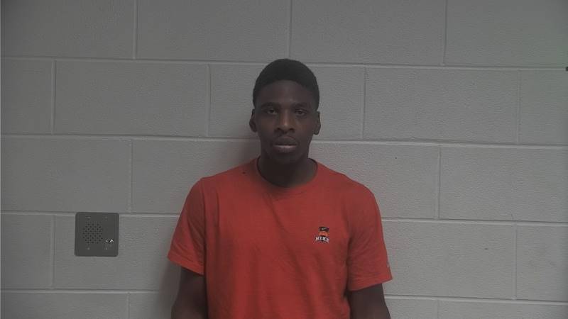 Booking photo of Delmarion White