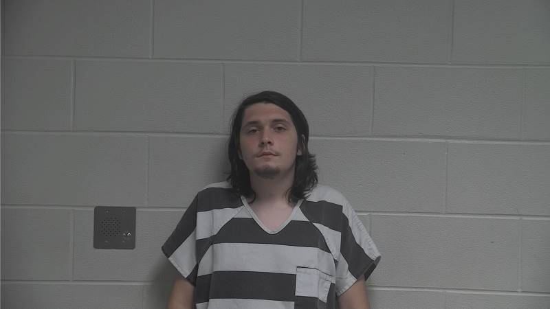 Booking photo of Logan Nalley
