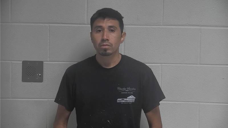 Booking photo of Miguel Frias Olguin