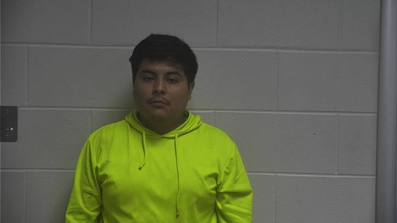 Booking photo of Misael Beaz Munoz