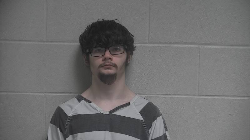Booking photo of Brandon Kapfhammer