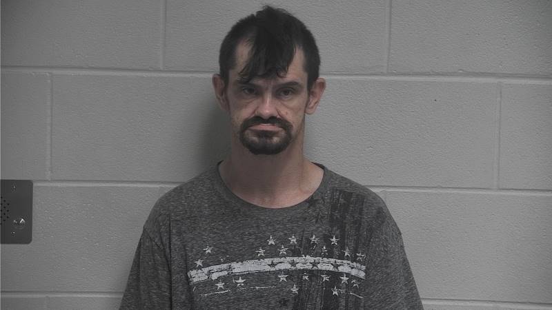 Booking photo of Christopher Harbaugh