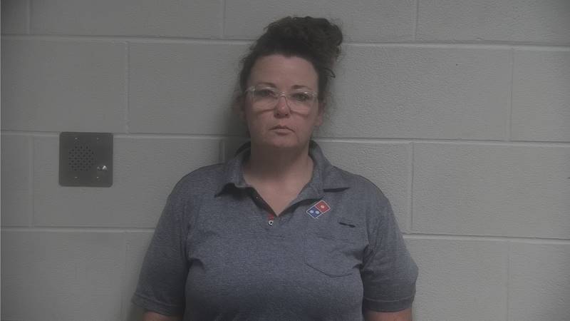 Booking photo of Stephanie Lawrence