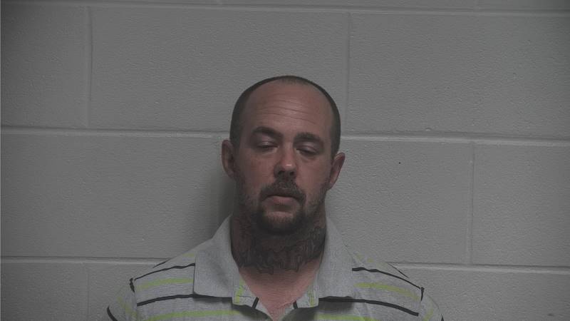 Booking photo of Cory Vessels