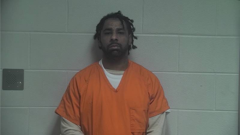 Booking photo of Derrick Woodard