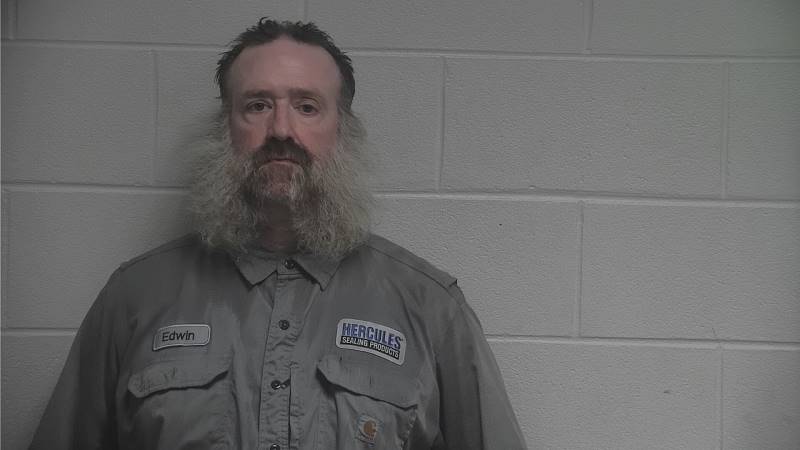 Booking photo of Edwin Kelly