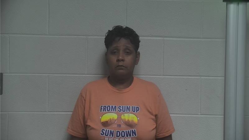Booking photo of Miriam Thompsom-morris