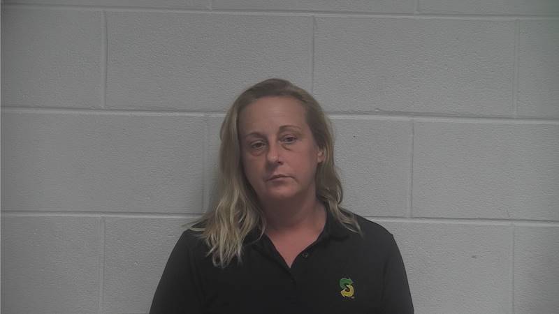 Booking photo of Sarah Kemp