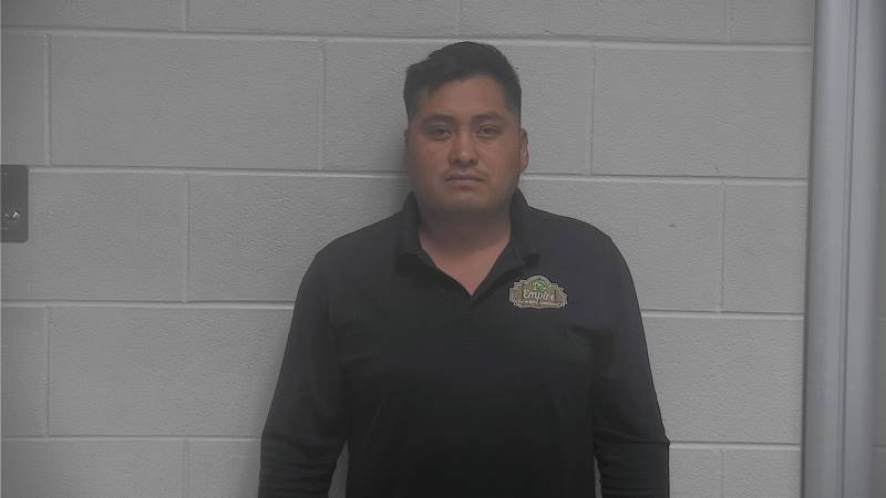 Booking photo of Armando Mendez Shilon