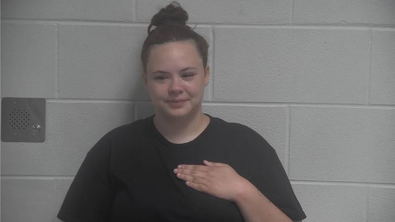 Booking photo of Shelby Alicea