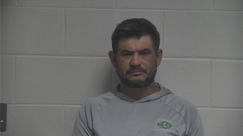 Booking photo of Alvaro Marroquin