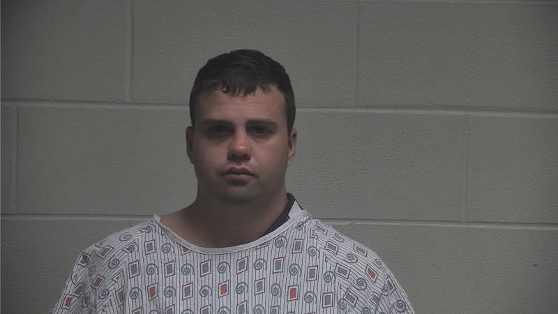 Booking photo of Jacob Brewer