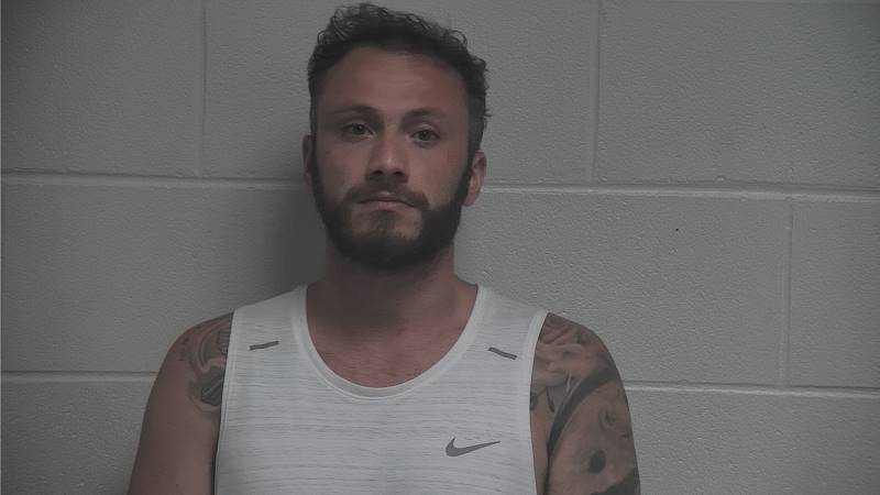 Booking photo of Trevor Tinsky