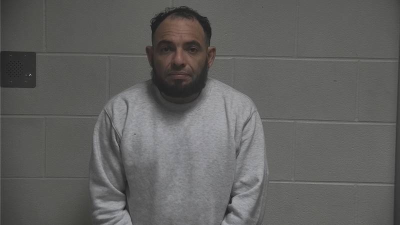 Booking photo of Marco Vargas