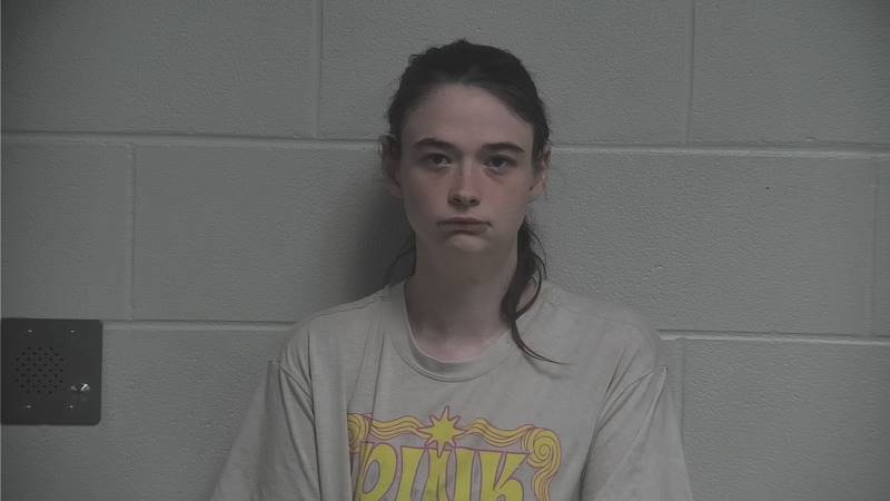 Booking photo of Madeline Curry