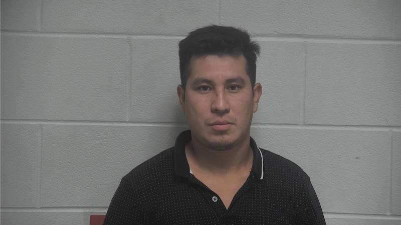 Booking photo of Aaron Hernandez-diaz