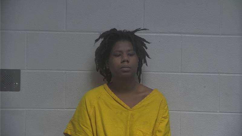 Booking photo of Dereka Bush