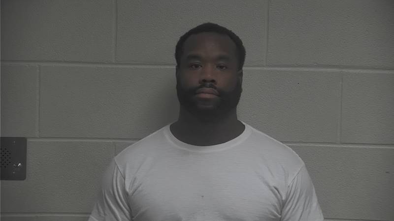Booking photo of Deron Warren