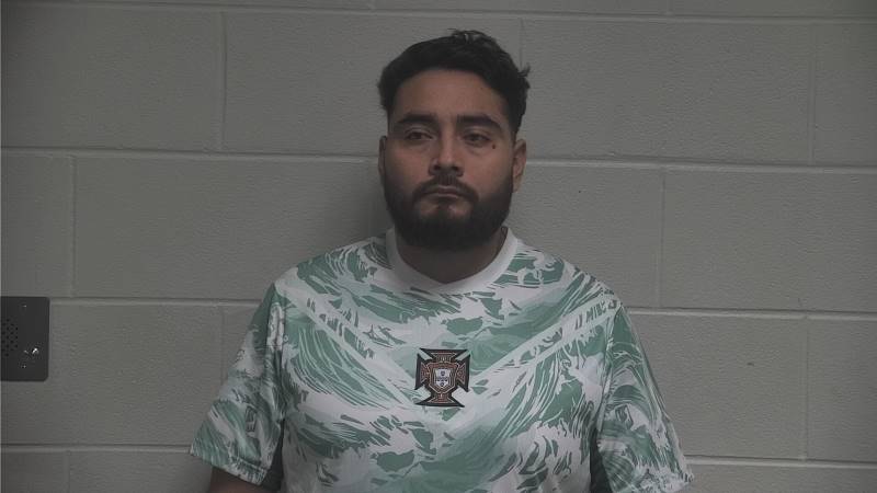 Booking photo of Erick Aguliar-mendoza