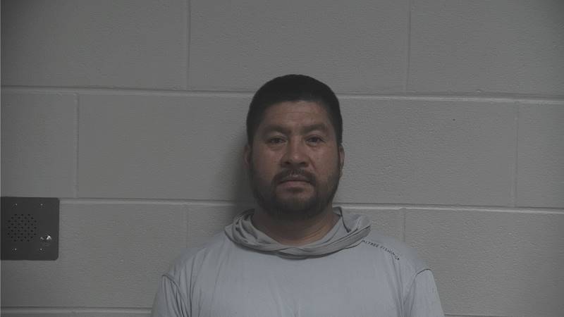 Booking photo of Antonio Moreno Espinoza