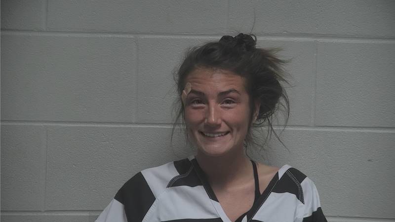 Booking photo of Kylee Baker