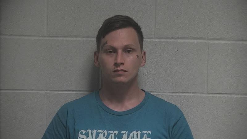 Booking photo of Kenneth Colgate
