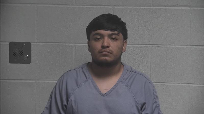 Booking photo of Nehemias Sancehz Alonzo