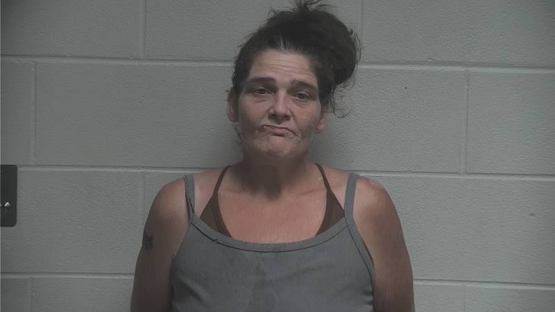 Booking photo of Virginia Burr